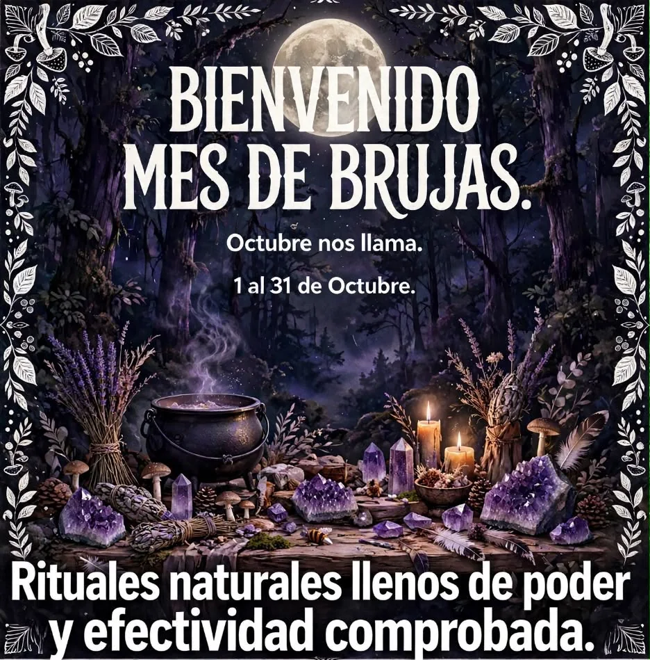 Octubre, el mes de las brujas